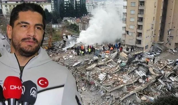 حضور ستارگان کشتی ترکیه برای امداد و نجات در مناطق زلزله 